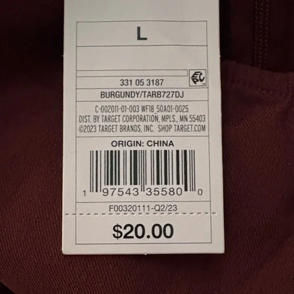 Wild Fable Burgundy Skirt - Picture 5 of 5